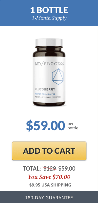 Glucoberry - 1 Bottle Pricing